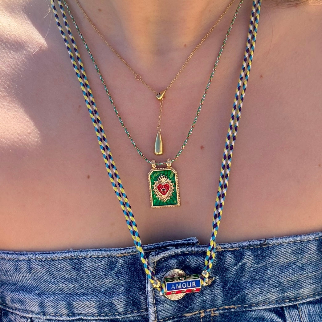 Collier Talisman Amour