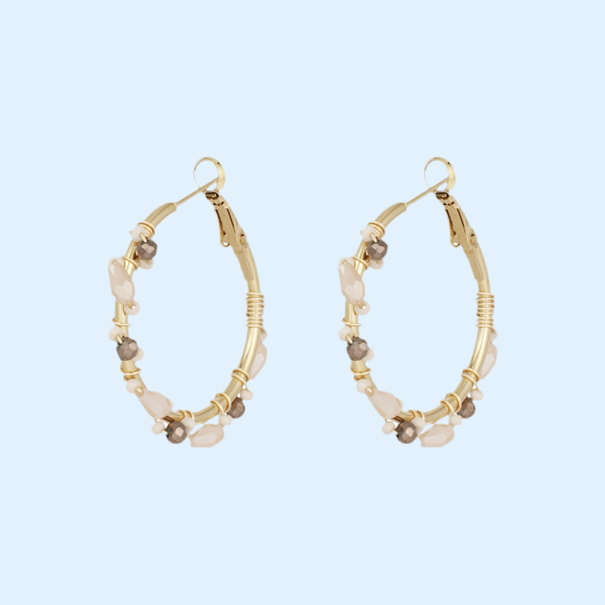 Boucles d’oreilles Agate