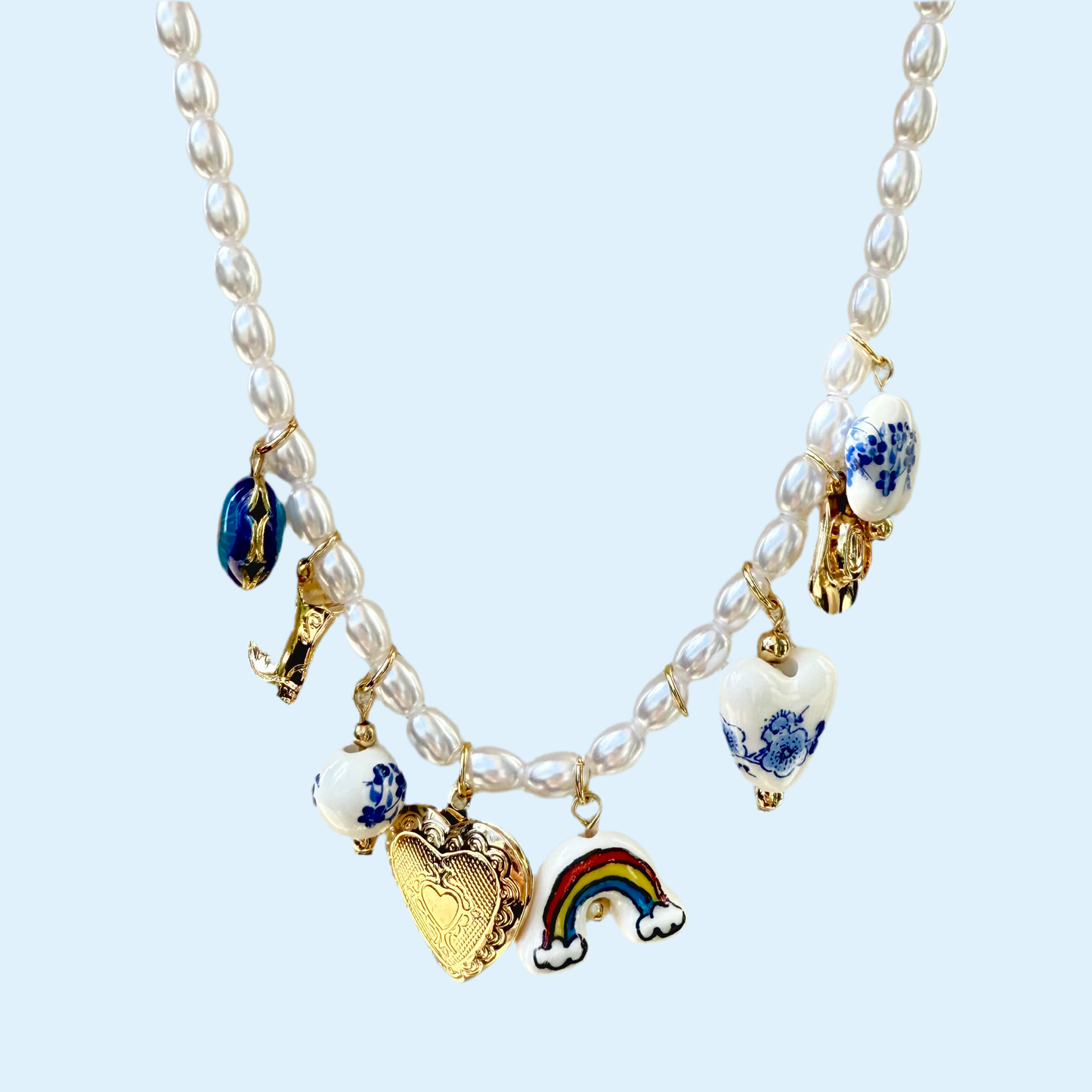 Collier Breloques Majorelle