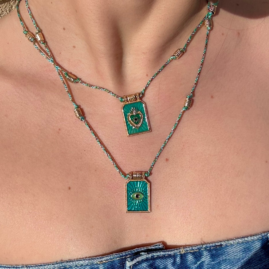 Collier Oracle Azur