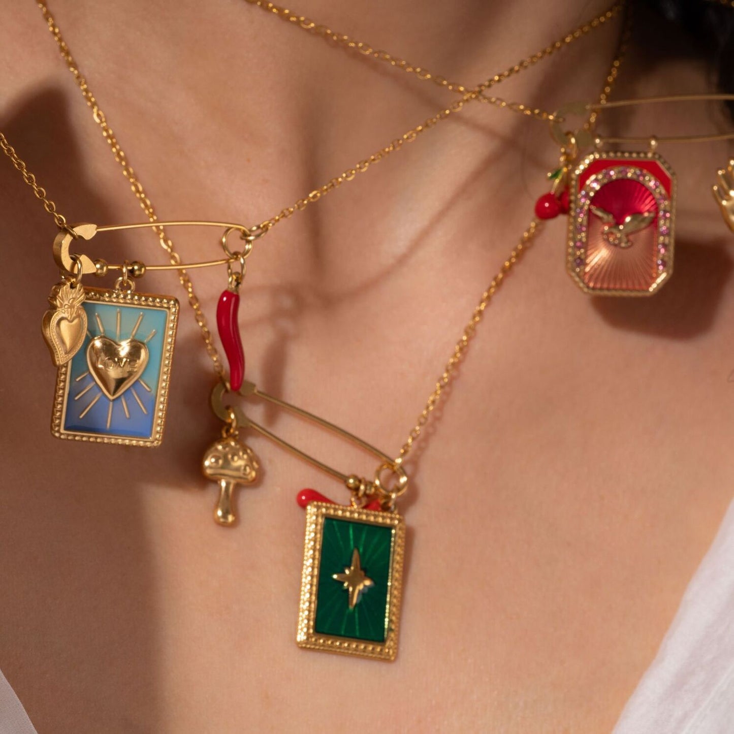 Collier Oracle Topaze