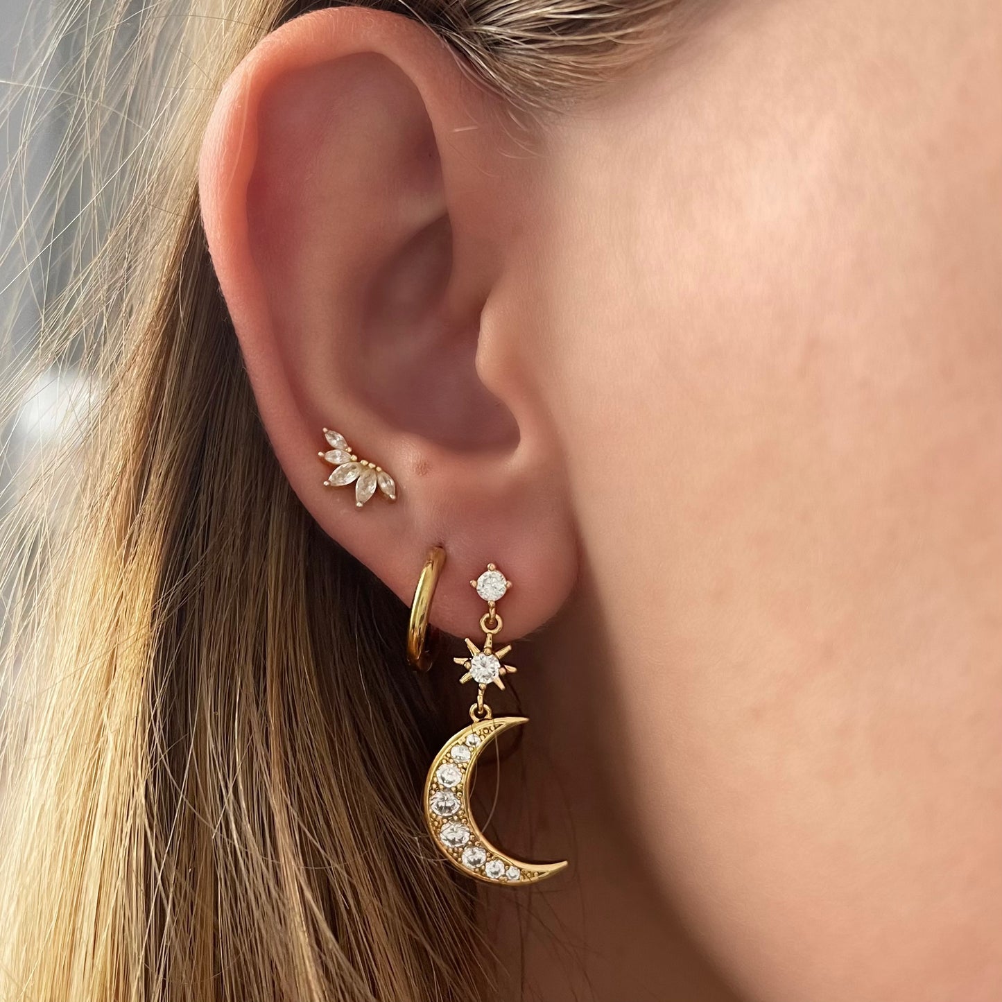 Boucles d’oreilles Luna