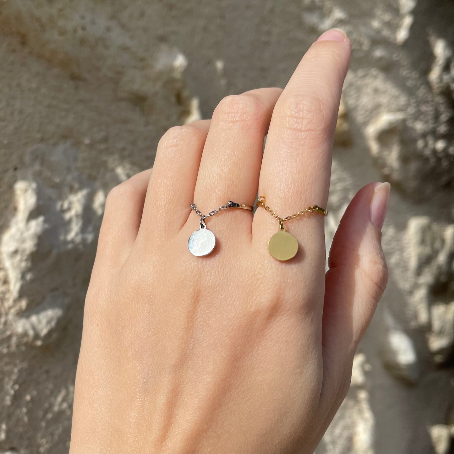 Bague breloque Éléa