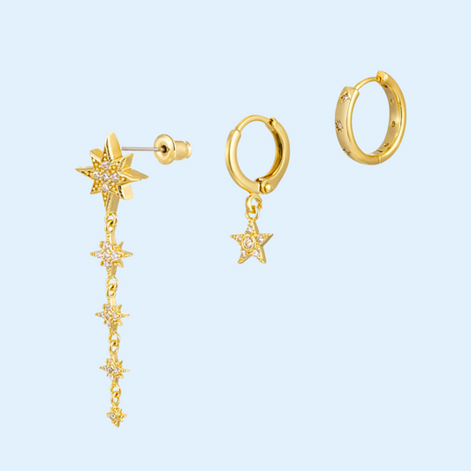 Boucles d’oreilles Set Céleste