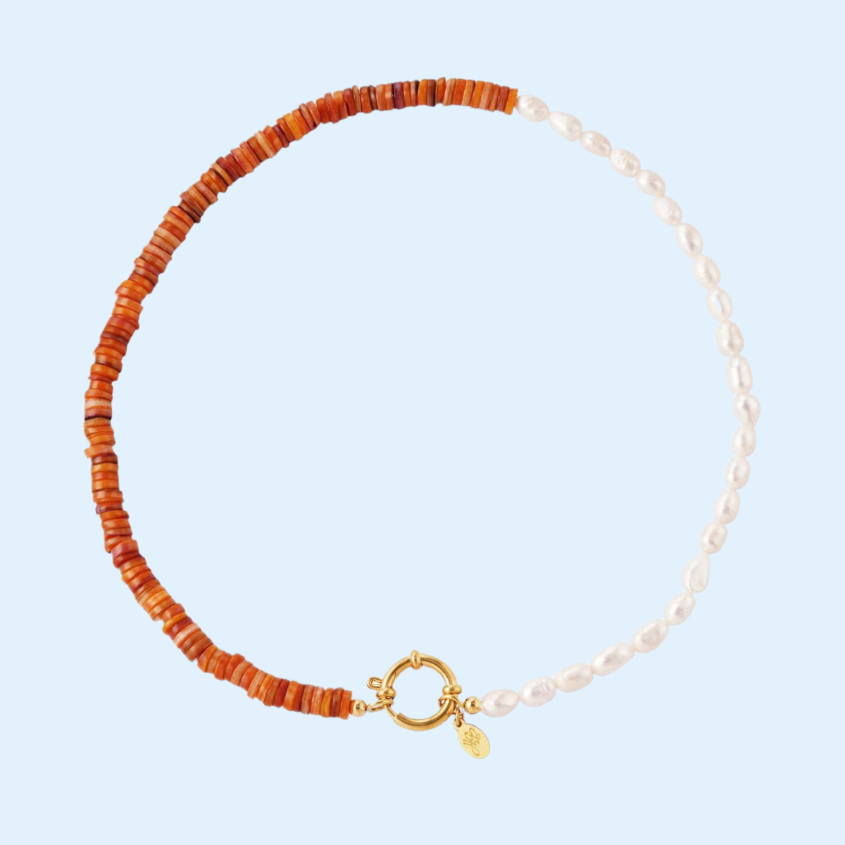 Collier Vénus Orange