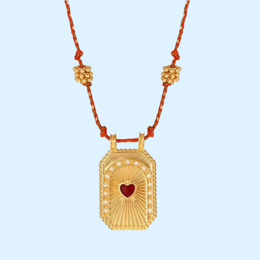 Collier Oracle Grenat