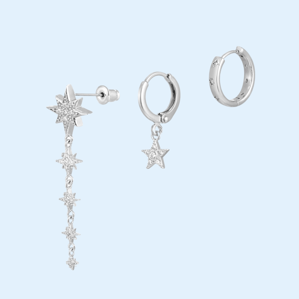 Boucles d’oreilles Set Céleste